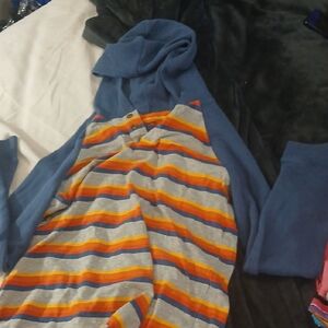 Lands' End Kids Striped Long Sleeve Tee - Multicolor